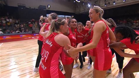 Netball World Cup final 2023: England 45.